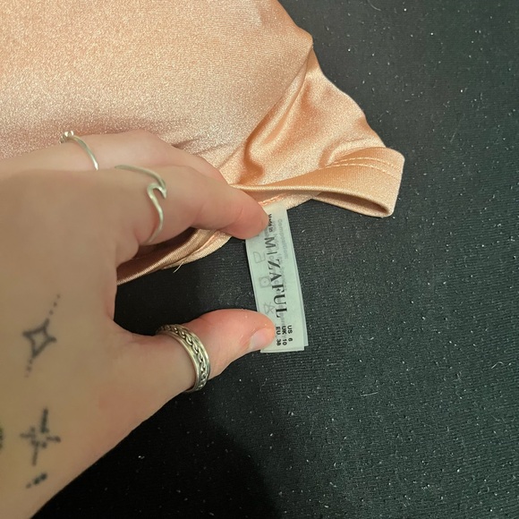 Zaful Light Peach Bikini Bottom - Picture 3 of 3